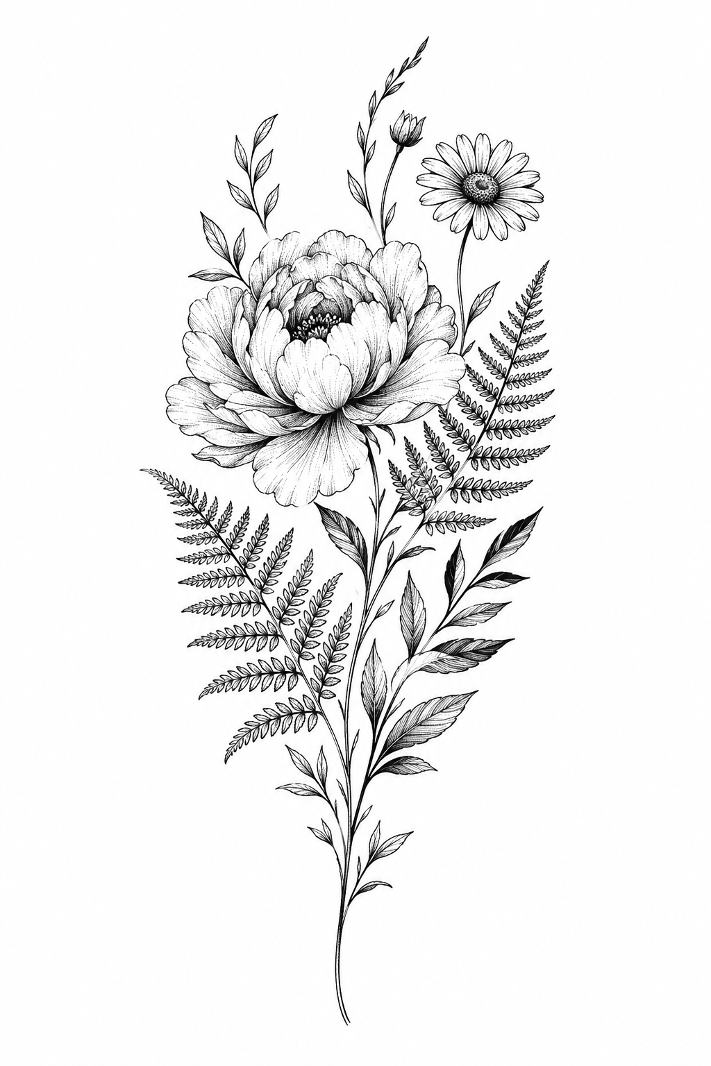 Botanical sample saved to a tattoo journal